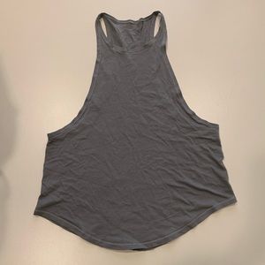 Lululemon Sweat Date Tank Arctic Grey sz 2